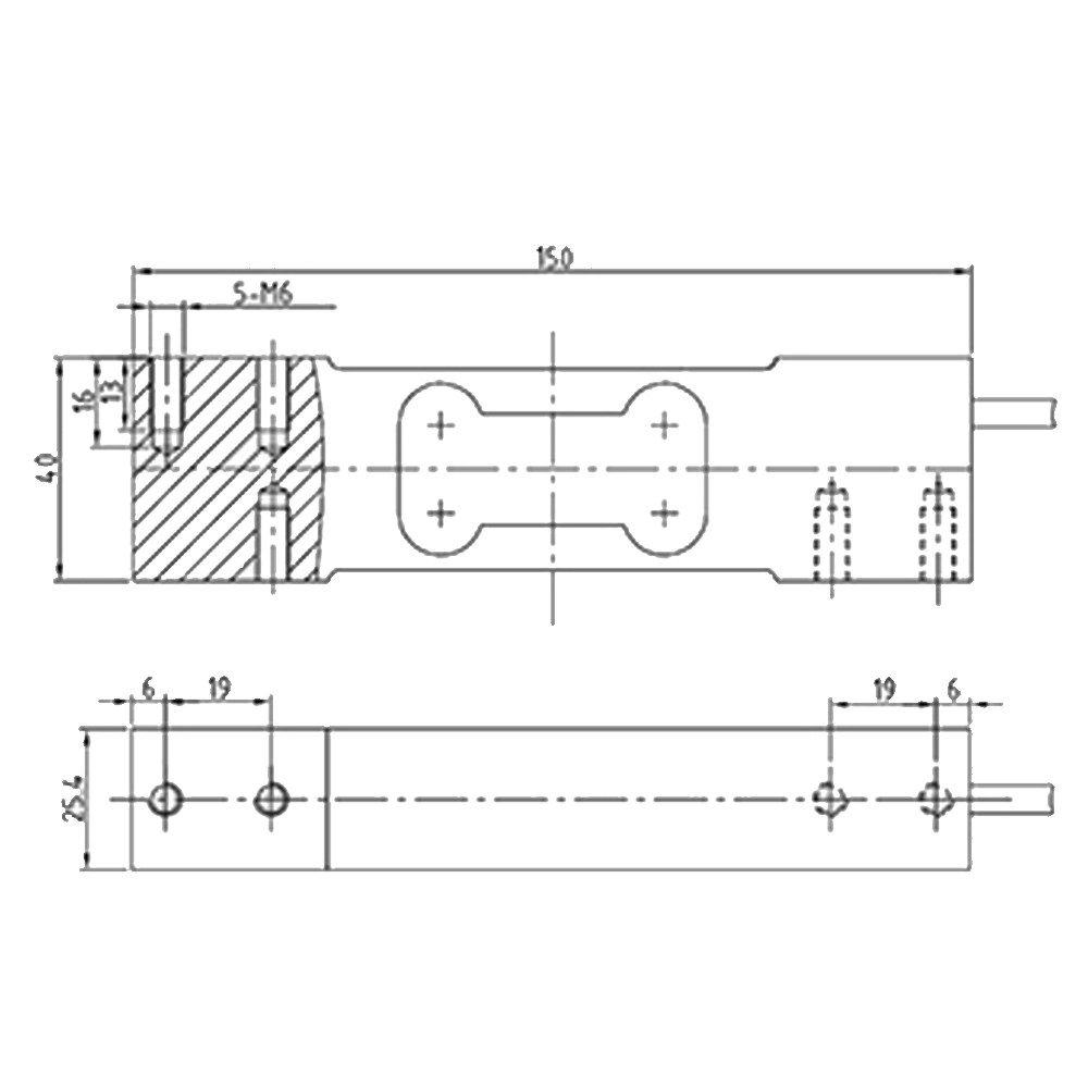 OS-604 Single Point Load Cell 