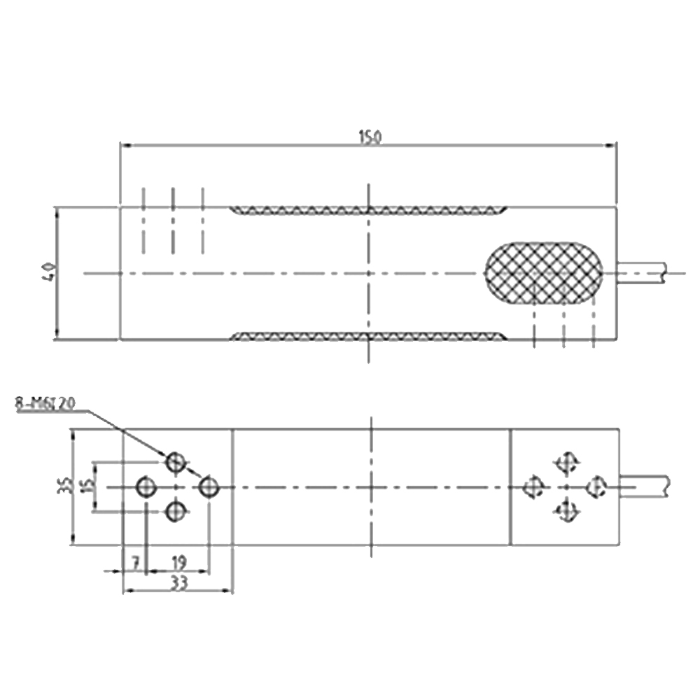 OS-605 Single point Load Cell