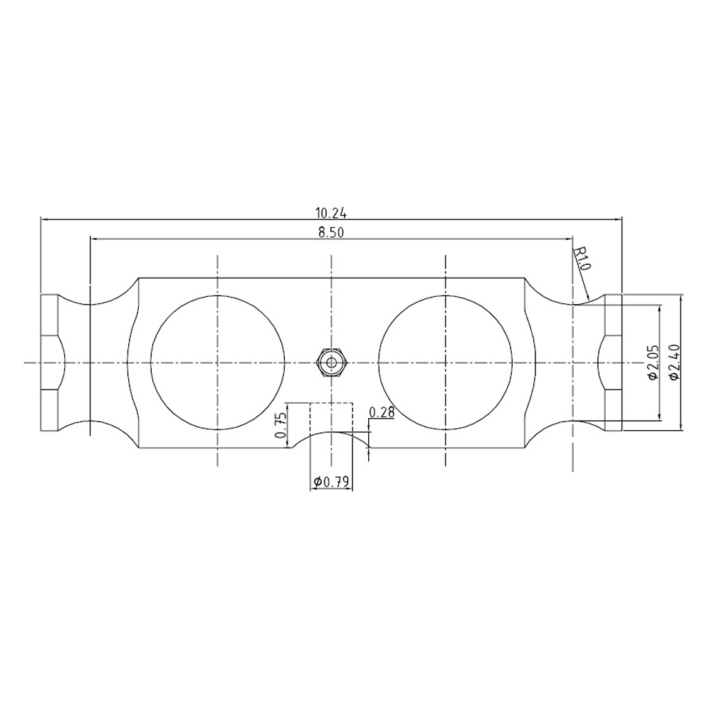 OS-404 Double End Shear Beam Load Cell