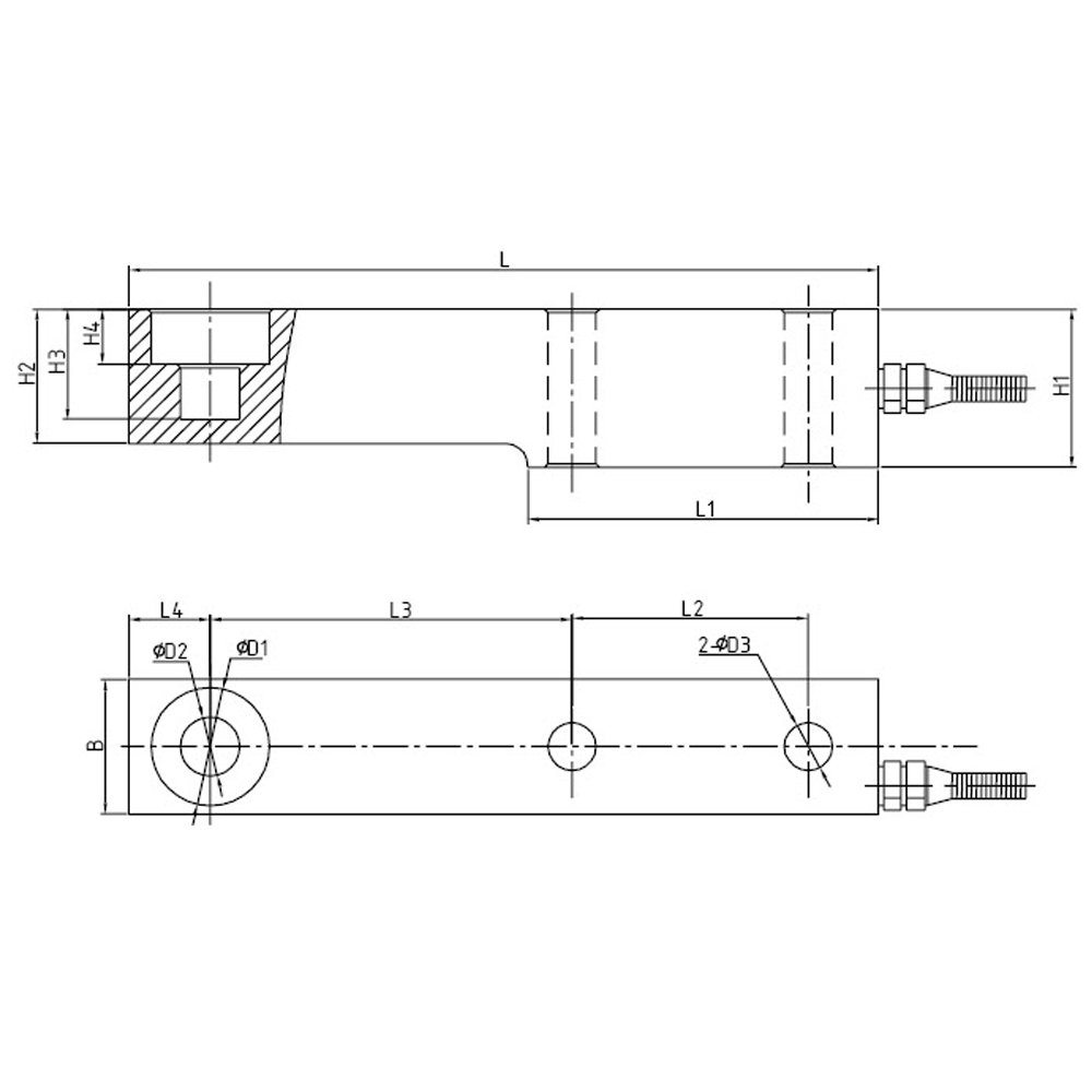 OS-104 Shear Beam Load Cell    