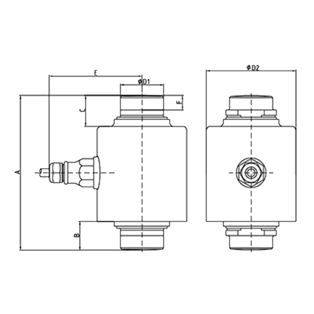 OS-211A Compression Load Cell 